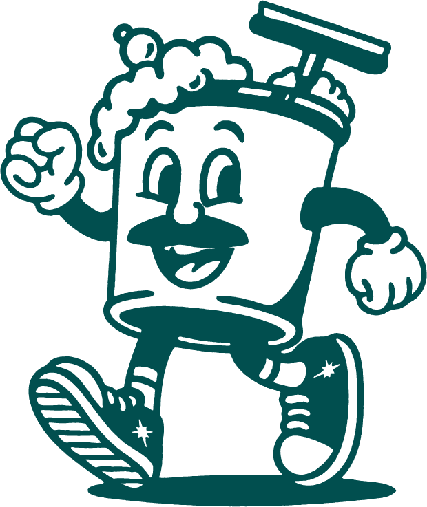 Jett's Bucket Mascot